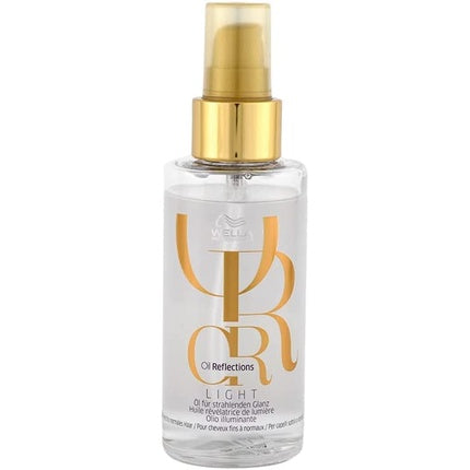 Wella Professionals Oil Reflections Light Luminous Reflective Hair Oil for Fine to Normal Hair, 100ml
