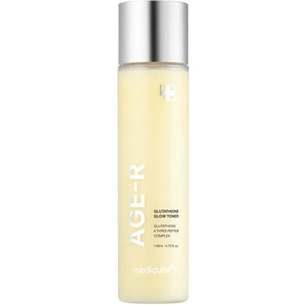 Medicube AGE-R Double Layer Milk Toner Glutathione Glow Toner, 140ml