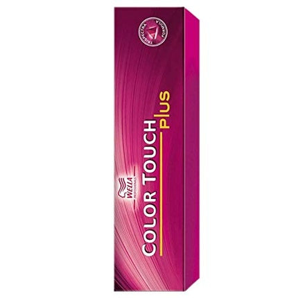 Wella Professionals Color Touch Plus Hair Colour 77/03 Medium Blonde Intensive Natural Gold, 60ml | Demi-Permanent Professional Hair Colour