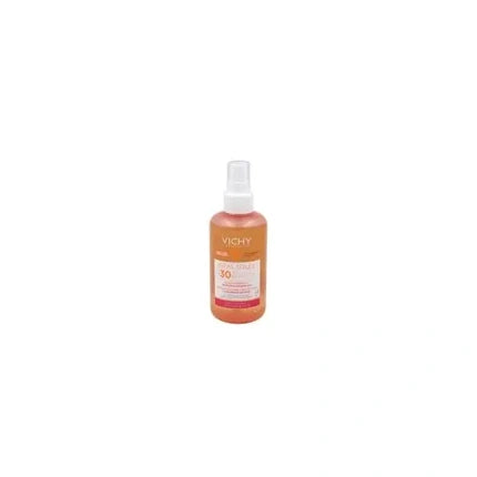 Vichy Idéal Soleil Protective Solar Water Spray SPF 30, 200ml – Lightweight Sunscreen Body Spray with Blueberry Polyphenols
