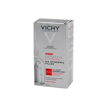 Vichy Liftactiv Supreme H.A. Epidermic Filler Serum, 30ml Hyaluronic Acid Anti-Wrinkle Hydrating Face Serum