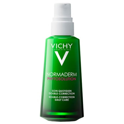 Vichy Normaderm Phytosolution Double-Correction Daily Care Cream, 50ml Anti-Imperfection Moisturizer for Oily & Acne-Prone Skin