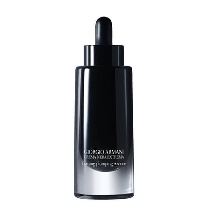 Giorgio Armani Crema Nera Extrema Plumping Face Serum, 30ml – Luxury Hydrating Facial Serum for Smoother, Firmer-Looking Skin