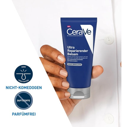 CeraVe Ultra Repairing Balm, 88ml Intensive Moisturising Skin Barrier Repair Balm for Dry Skin