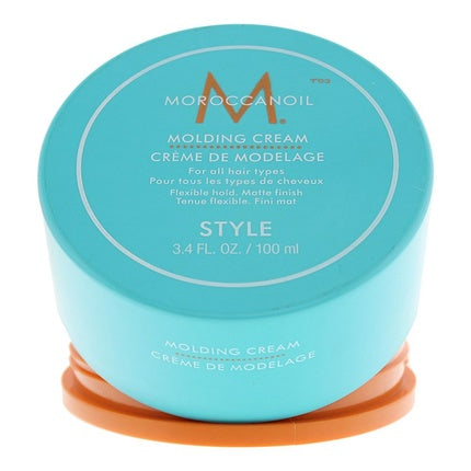 Moroccanoil Molding Cream, 100ml - Flexible Holding Hair Styling Cream for All Hair Types