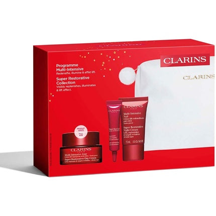 Clarins Super Restorative Collection - Premium Skincare Gift Set for Hydrated & Radiant-Looking Mature Skin
