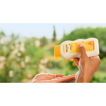 Weleda Calendula Caring Oil - Nourishing Body Oil for Dry & Sensitive Skin with Natural Plant Oils