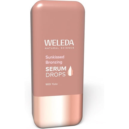 Weleda Sunkissed Bronzing Face Serum Drops with Yuzu – Glow-Enhancing Bronzing Serum for Radiant Skin