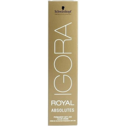 Schwarzkopf Professional Igora Royal Absolutes 5-50 Light Brown Gold Natural Permanent Hair Color Creme, 60ml