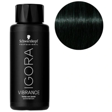 Schwarzkopf Professional Igora Vibrance 4-33 Medium Brown Matte Extra Demi-Permanent Hair Colour, 60ml - New Packaging 2024