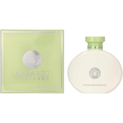 Versace Versense Perfumed Shower Gel, 200ml Refreshing Body Cleanser