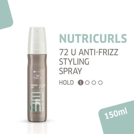 Wella Professionals Nutricurls Fresh Up 72h Curl Refresh Spray, 150ml