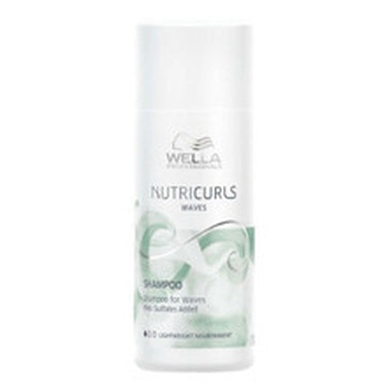 Wella Professionals Nutricurls Shampoo for Waves, 1000ml Moisturizing Shampoo for Wavy Hair