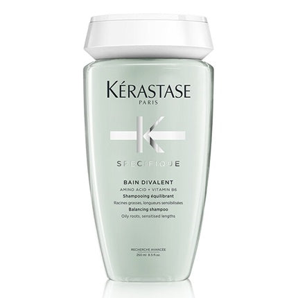 Kerastase Specifique Bain Divalent Balancing Shampoo for Oily Scalp & Dry Hair, 250ml | Professional Hair Shampoo
