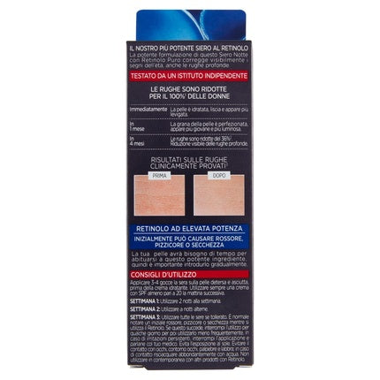L'Oréal Paris Revitalift Laser Retinol Night Serum, 30ml Facial Anti-Ageing Serum