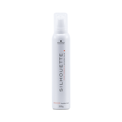 Schwarzkopf Professional SILHOUETTE Flexible Hold Mousse, 200ml Hair Thickening Styling Mousse