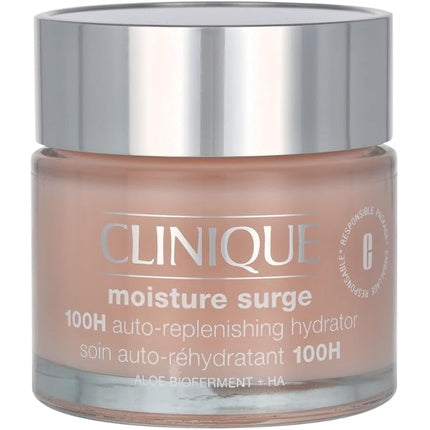 Clinique Moisture Surge 100H Auto-Replenishing Hydrator, 15ml Oil-Free Gel Moisturizer for All Skin Types