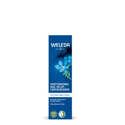 Weleda Blue Gentian & Edelweiss Eye and Lip Contour Cream – Firming Anti-Ageing Care for Eyes & Lips