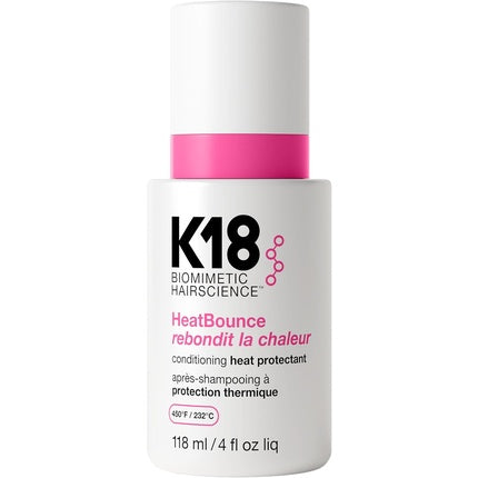 K18 HeatBounce Conditioning Heat Protectant 8 Oz | Heat Protection & Conditioning Hair Spray