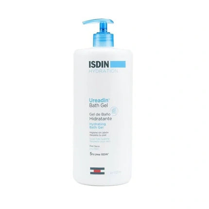 ISDIN Ureadin Hydration Bath Gel, 400ml Moisturizing Body Cleanser for Dry Skin