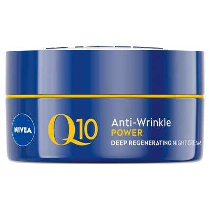 Nivea Q10 Power Anti-Wrinkle Night Cream with Coenzyme Q10, 50ml