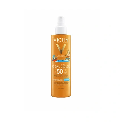 Vichy Capital Soleil SPF 50 Children's Sun Protection Spray, 200ml Broad Spectrum Sunscreen