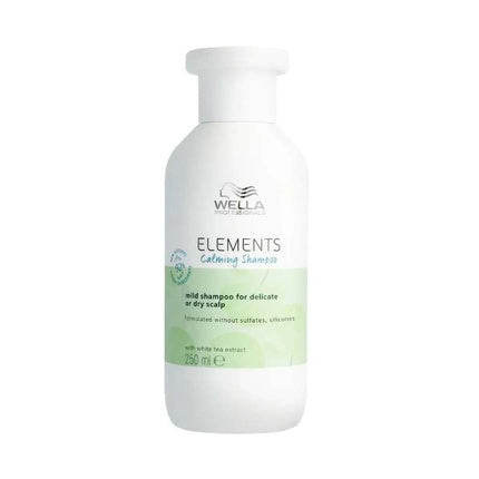 Wella Professionals Elements Calming Shampoo, 250ml Soothing Shampoo for Sensitive Scalp
