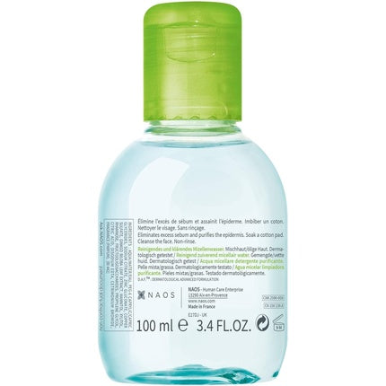 Bioderma Sebium H2O Purifying Micellar Cleansing Solution for Combination & Oily Skin, 100ml