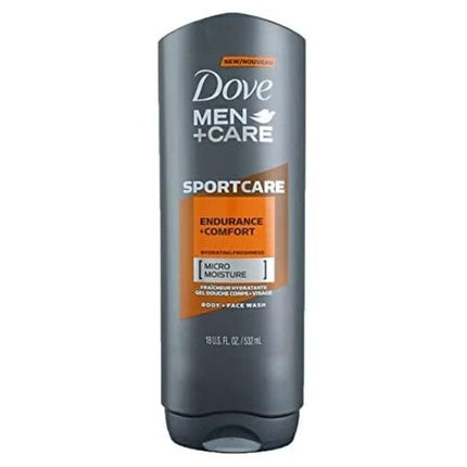 Dove Men+Care Endurance Shower Gel, 250ml Body, Face & Hair Wash for Men