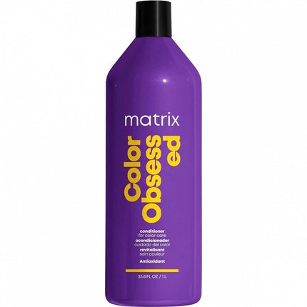 Matrix Total Results Color Obsessed Antioxidant Conditioner, 1000ml | Professional Conditioner for Color-Treated Hair