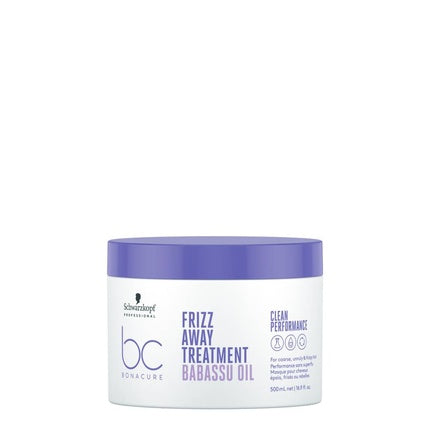 Schwarzkopf Professional BC Bonacure Frizz Away Treatment Hair Mask, 750ml | 500ml
