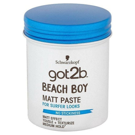 Schwarzkopf got2b Made4Mess Chaotic Molding Gum Hair Styling Wax for Flexible Hold