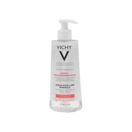 Vichy Pureté Thermale Mineral Micellar Water, 400ml – Gentle Micellar Cleanser for Sensitive Skin
