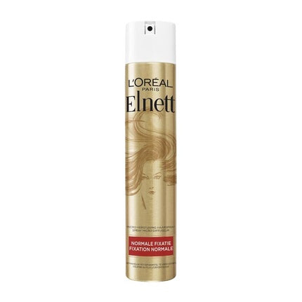 L'Oreal Paris Elnett Satin Normal Hold Hairspray - Long-Lasting Hair Styling Spray