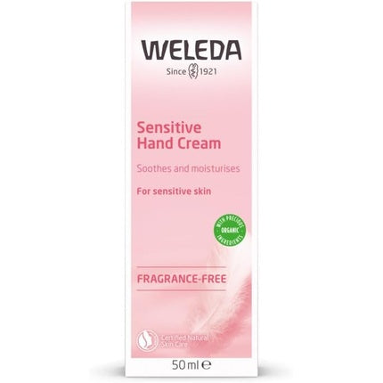 Weleda Soothing Hand Cream Fragrance-Free (N) | Gentle Moisturizing Hand Cream for Sensitive Dry Hands