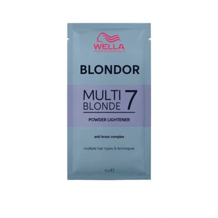 Wella Professionals Blondor Multi Blonde Powder Lightener, 30g | Professional Hair Bleach Powder