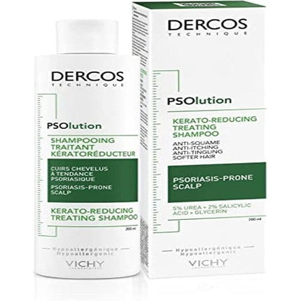 Vichy Dercos PSOlution Kerato-Reducing Treatment Shampoo, 200ml