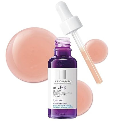 La Roche-Posay Mela B3 Anti-Dark Spot Correcting Care SPF 30, 40ml with Mela B3 Concentrated Serum Skincare Set