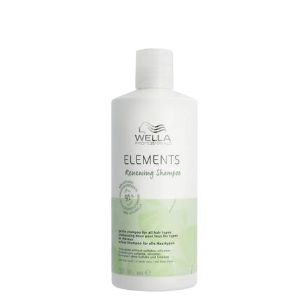 Wella Professionals Elements Renewing Shampoo, 500ml for All Hair Types