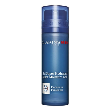 ClarinsMen Super Moisture Gel, 50ml Hydrating Face Gel for Men