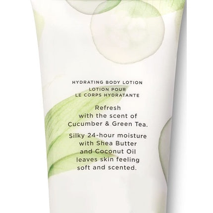 Victoria's Secret Cucumber & Green Tea Nourishing Hand & Body Lotion, 236ml – Hydrating Body Lotion with Fresh Botanical Fragrance