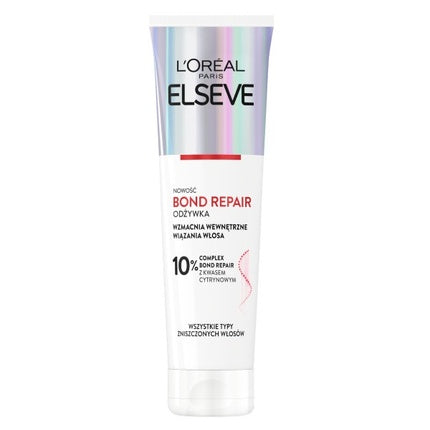 L'Oréal Paris Elseve Bond Repair Strengthening Conditioner, 150ml for Damaged Hair