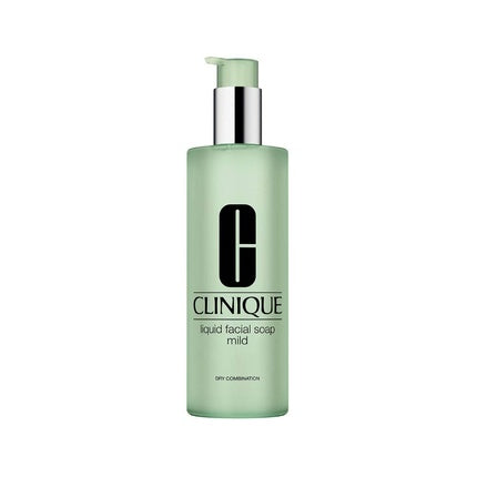 Clinique Liquid Facial Soap Mild, 400ml - Gentle Daily Face Cleanser for Dry to Combination Skin