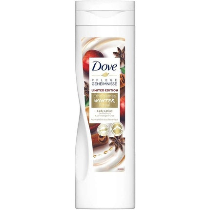 Dove Care Secrets Relaxing Winter Ritual Body Lotion with Sandalwood & Winter Spices for Normal to Dry Skin, 400ml