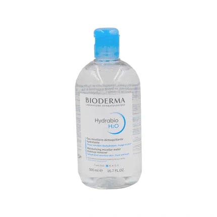 Bioderma Hydrabio H2O Micellar Water, 500ml – Hydrating Micellar Cleansing Water for Dehydrated Sensitive Skin