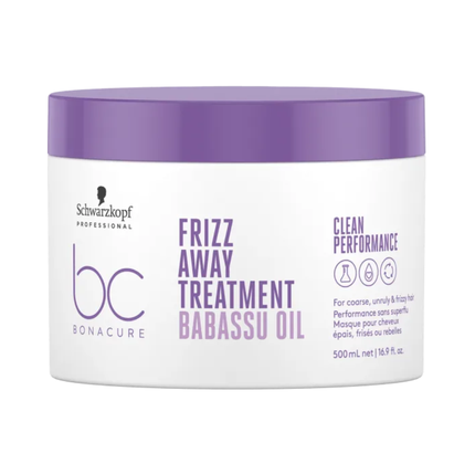 Schwarzkopf Professional BC Bonacure Frizz Away Treatment Hair Mask, 750ml | 500ml