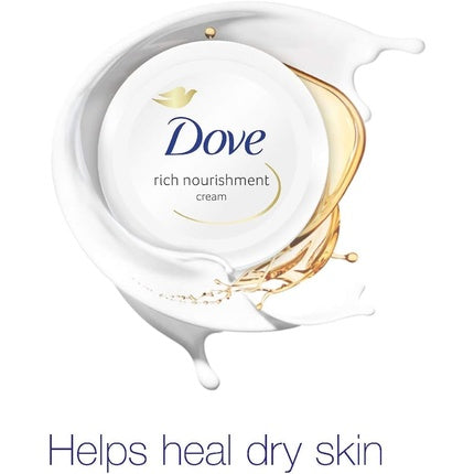 Dove Rich Nourishment Cream, 150ml Moisturizing Face, Hand & Body Cream