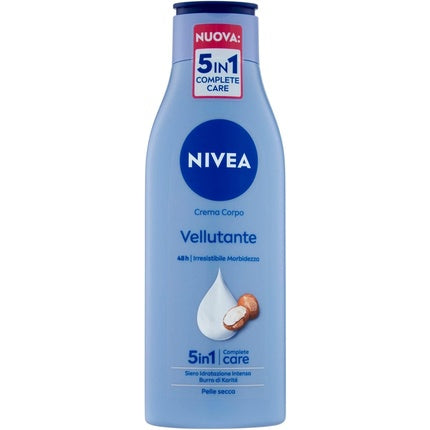 Nivea Body Smoothing Cream, 250ml Daily Moisturising Body Cream for Dry Skin