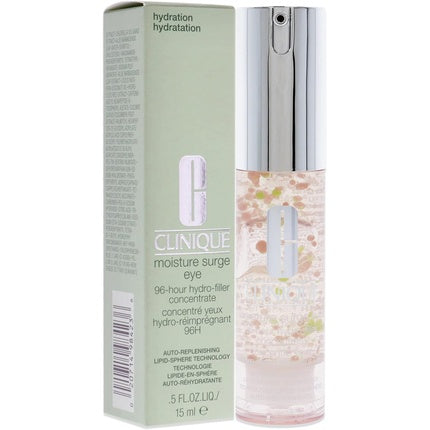 Clinique Moisture Surge Eye 96-Hour Hydro-Filler Concentrate, 15ml Hydrating Eye Gel-Cream