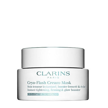 Clarins Cryo-Flash Cream Mask, 75ml – Cooling Facial Cream Mask for Smoother & Radiant-Looking Skin